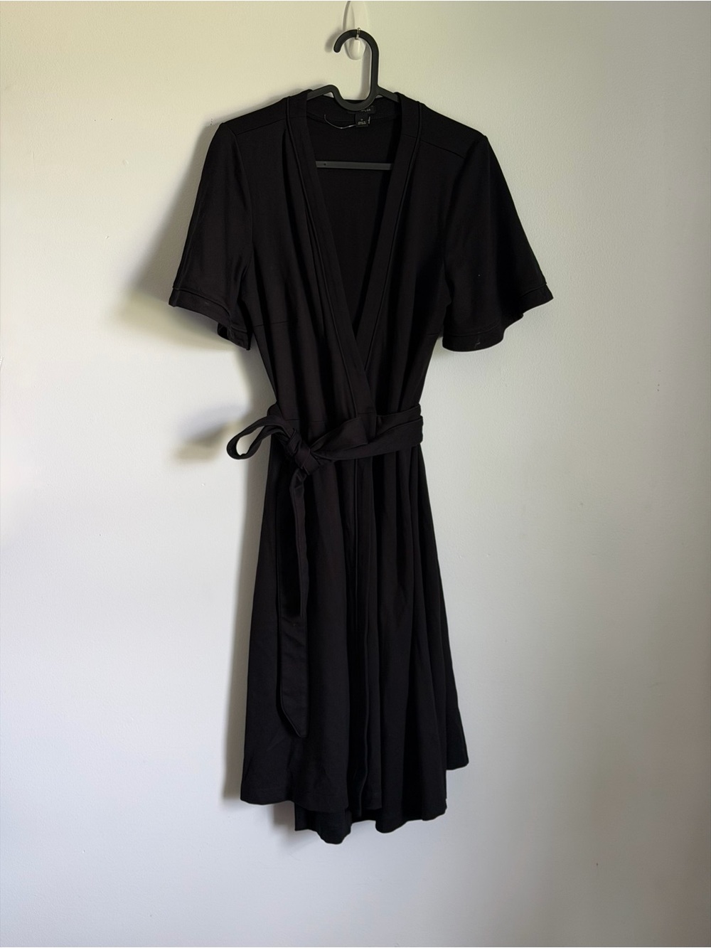 Ann Taylor Black Wrap Dress